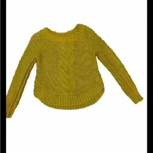 Aerie cropped women’s green sweater size XSmall